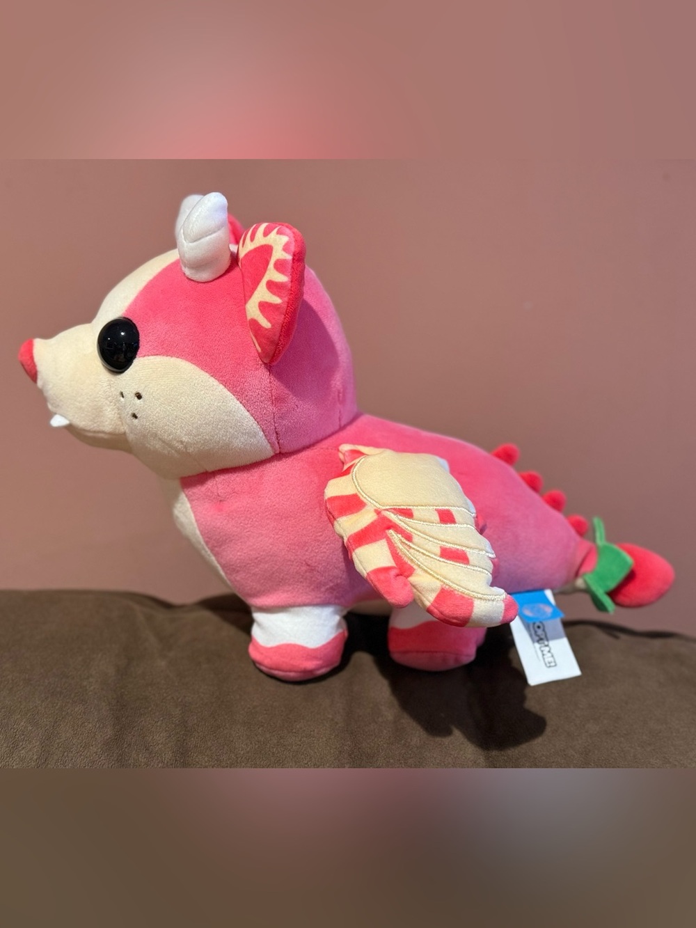 Adopt Me!: Strawberry Shortcake Bat Dragon Plush - Picture 2 of 12